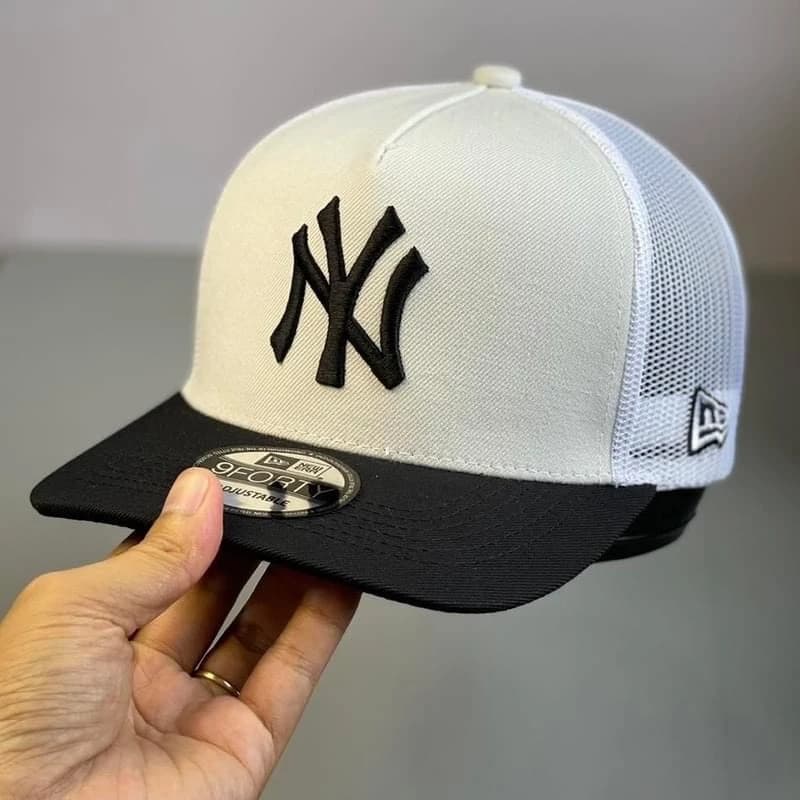 Nón kết, mũ lưỡi trai NY MLB  vải đẹp form chuẩn thời trang (Ảnh thật)-FN