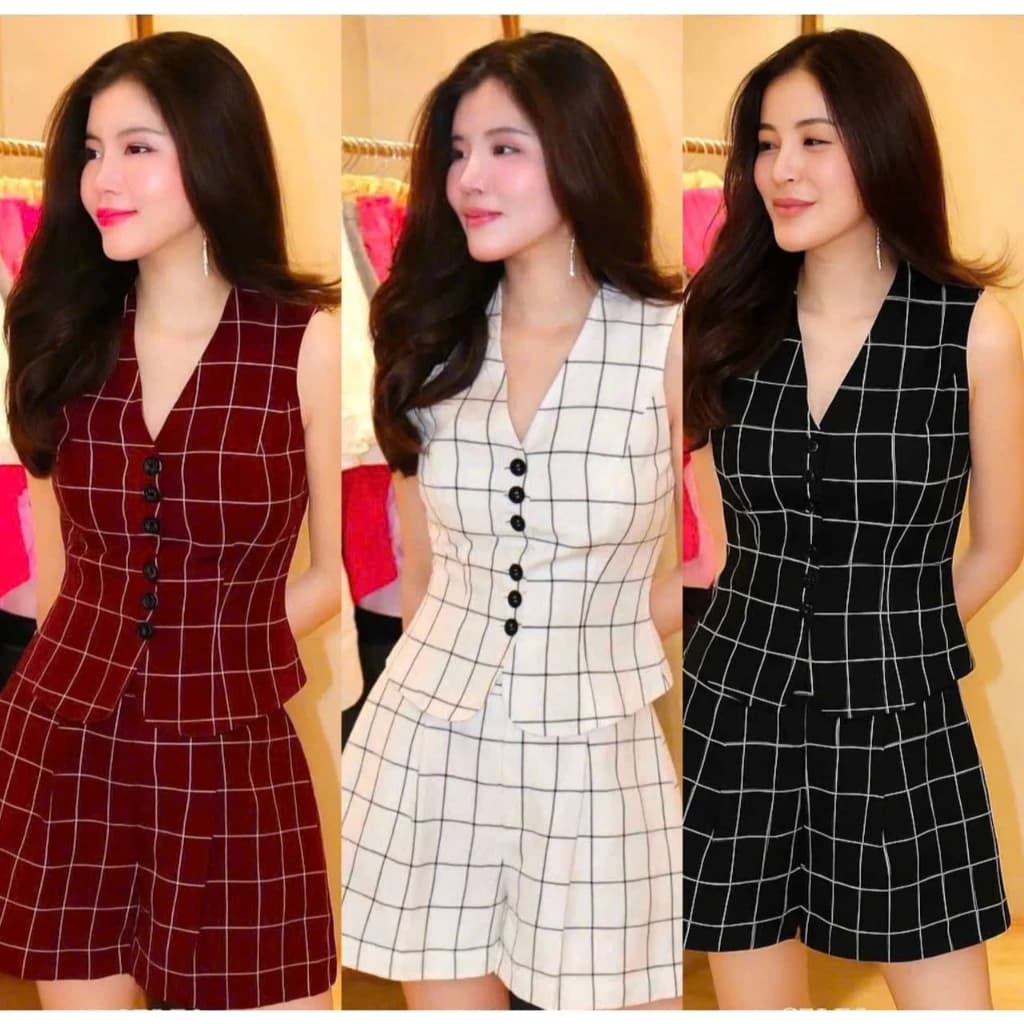(BIG SIZE) SÉT BỘ GILE NGẮN SỌC MẪU MỚI, TRẺ TRUNG, NĂNG ĐỘNG PHÙ HỢP VỚI MỌI LỨA TUỔI
