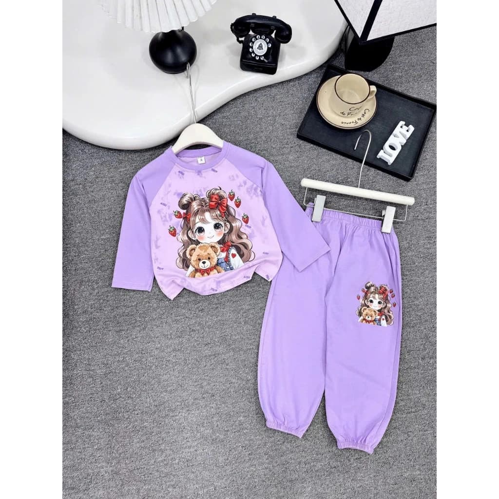 BỘ NỈ DA CÁ CÔ GÁI DÂU TÂY