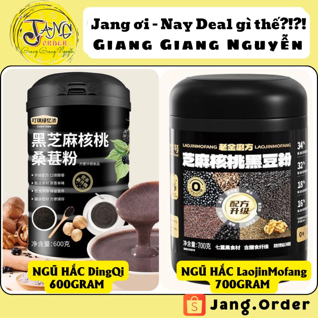 Bột ngũ hắc DingQi 600gr - Laojinmofang 700gram