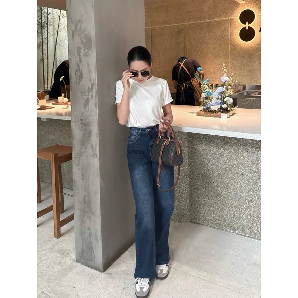 Quần jeans suông dài UR03 URATV