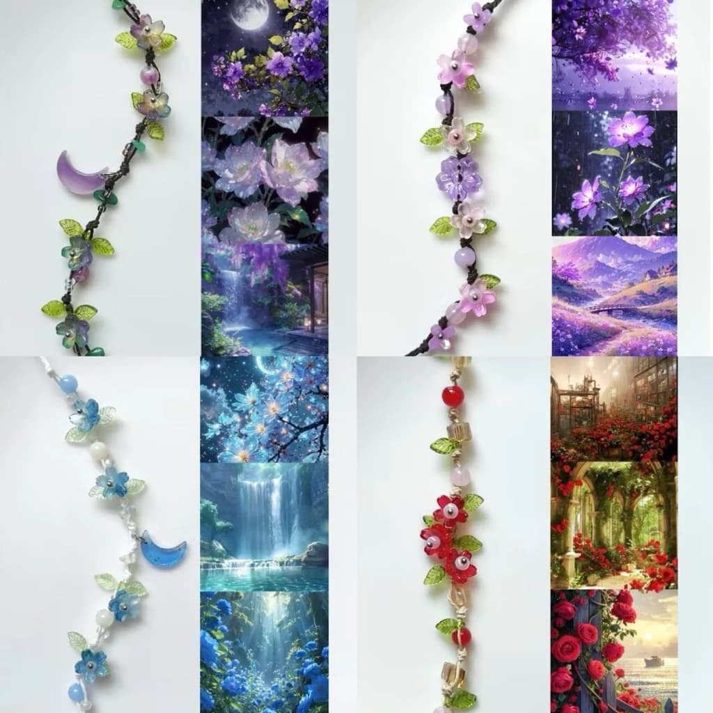 Vòng tay “BST Flowers” - Vòng tay Handmade - Phụ kiện thời trang -  HYGGE ♡.•*