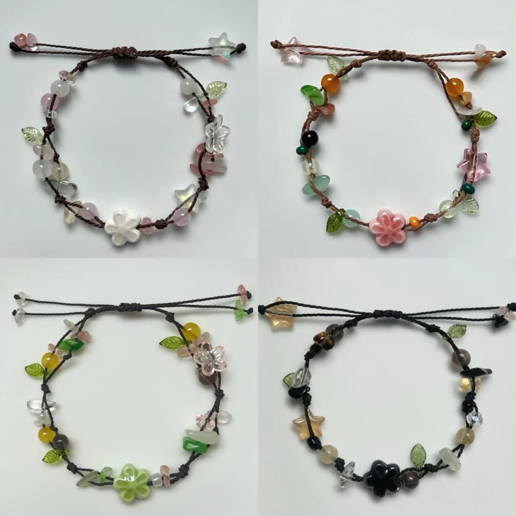 Vòng tay “𝓓𝓮𝓿𝓲𝓵 𝓕𝓵𝓸𝔀𝓮𝓻” - Vòng tay Handmade - HYGGE ♡.•*