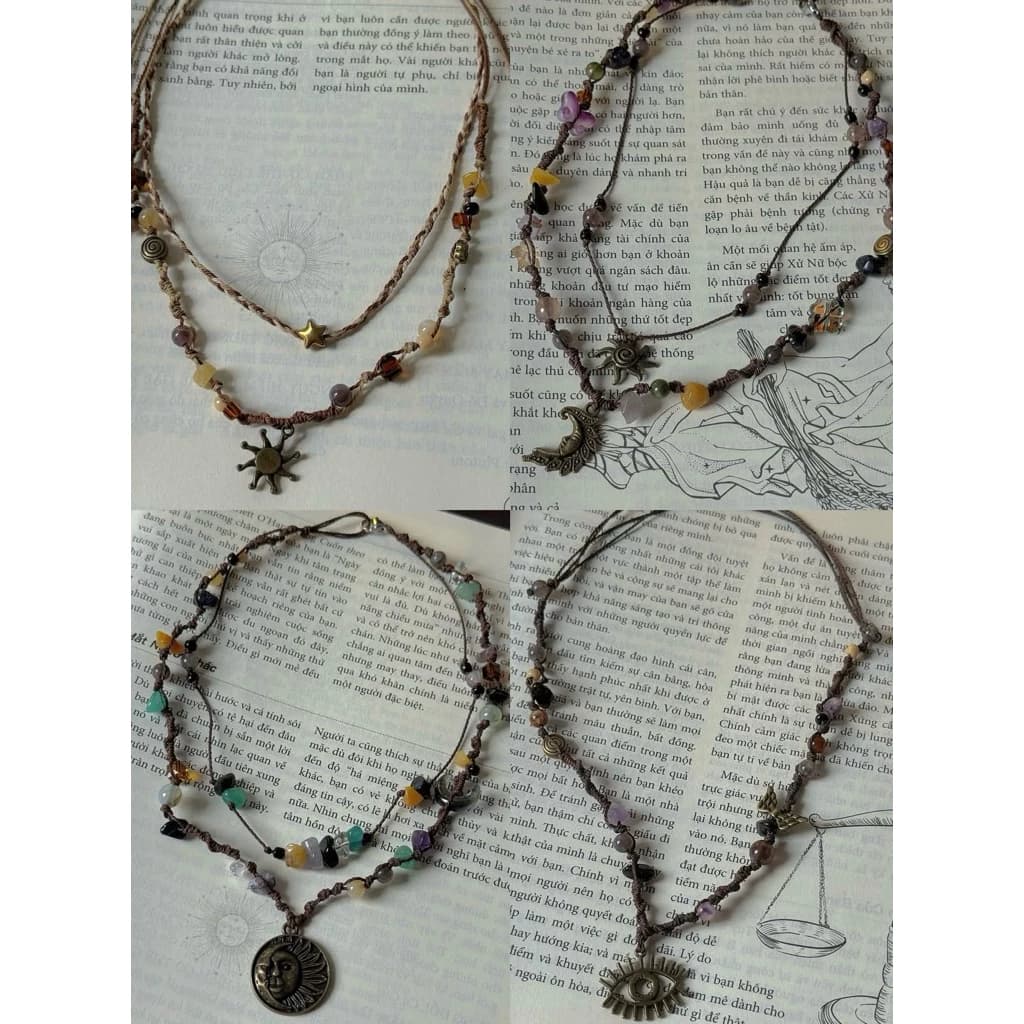 Dây chuyền Vintage - Vòng cổ Vintage Handmade - Dây chuyền Handmade - Phụ kiện thời trang - Trang sức - HYGGE ♡.•*