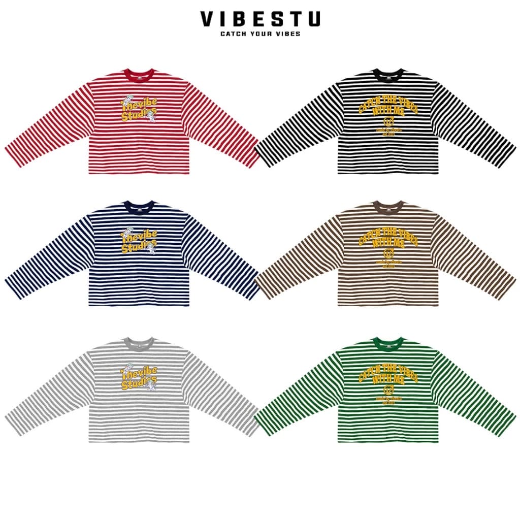 [Phiên bản nâng cấp] Áo Thun Tay Dài Boxy VIBESTU ''Longsleev With me Cupid '' Áo Longsleev Unisex 250Gsm Cotton