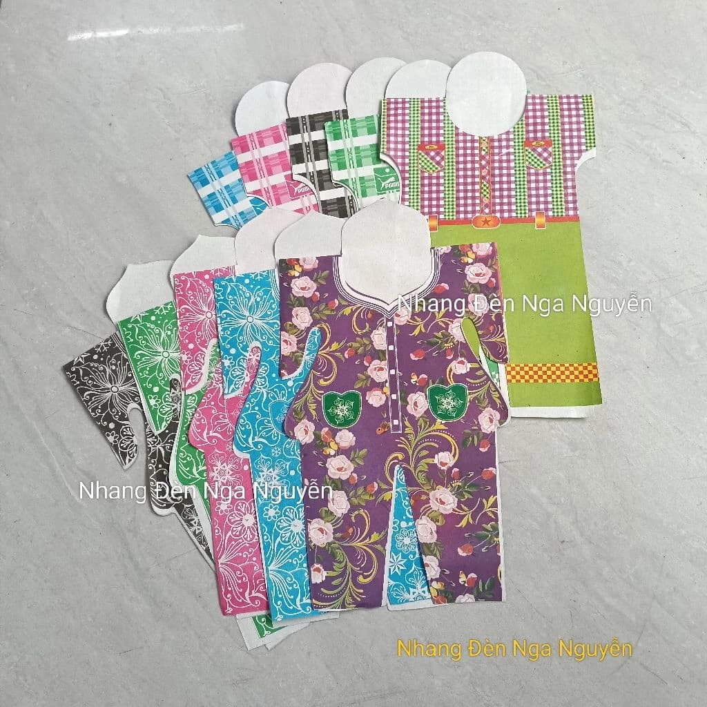 (Combo 50 Bộ)Hàng Mã Binh Bông/Giấy Áo Cúng Sơ Sinh