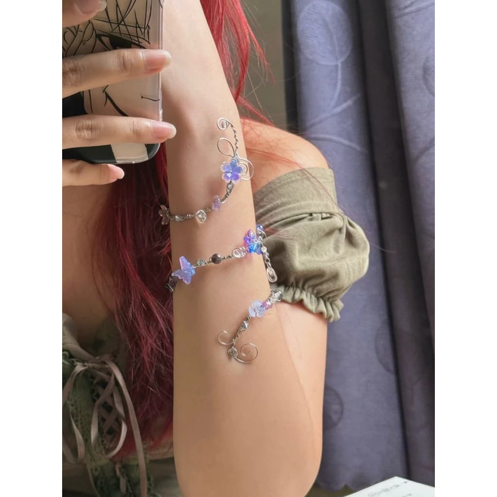 [ Đọc kĩ mô tả ] Vòng tay “ Ashen Thorn “ Handmade thép không rỉ - Phụ kiện trang sức - Vòng đeo tay - HYGGE ♡.•*