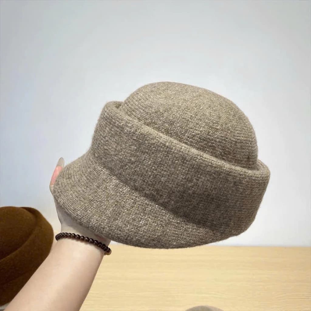 Mũ/ nón len có lưỡi- hàng QC