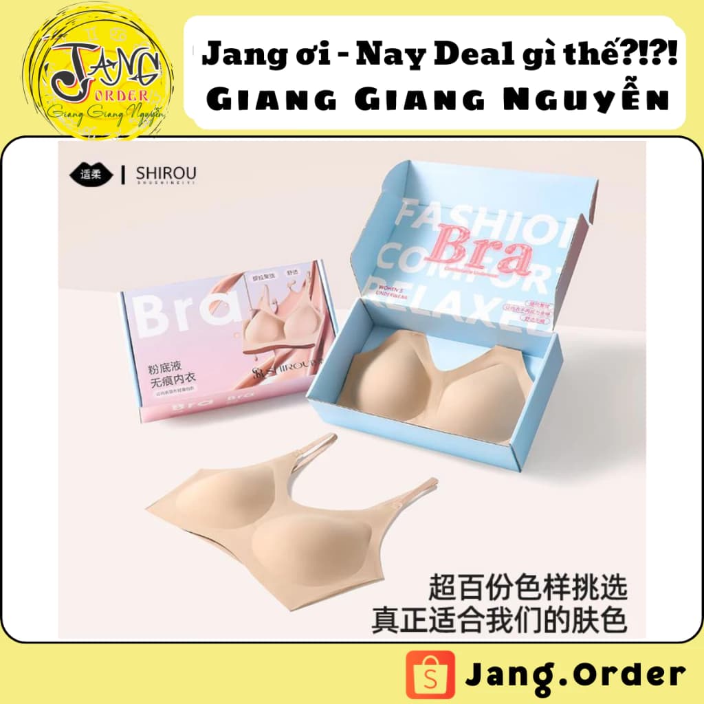 Set 3chiếc Bra Shirou - dáng đúc - ko lộ viền