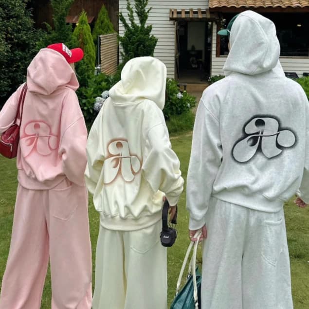 AB HOUSE -  Áo khoác hoodie zip Boxy form rộng ZENA thời trang nam nữ