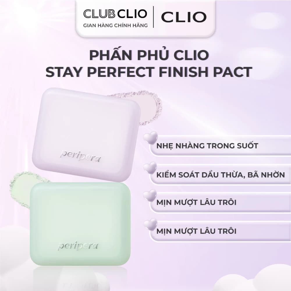 Phấn Phủ Peripera Filter Fit Blur Pact – Kiềm Dầu Đỉnh Cao, Làm Mờ Lỗ Chân Lông, Lớp Nền Mềm Mịn – Nhập Khẩu Chính Hãng