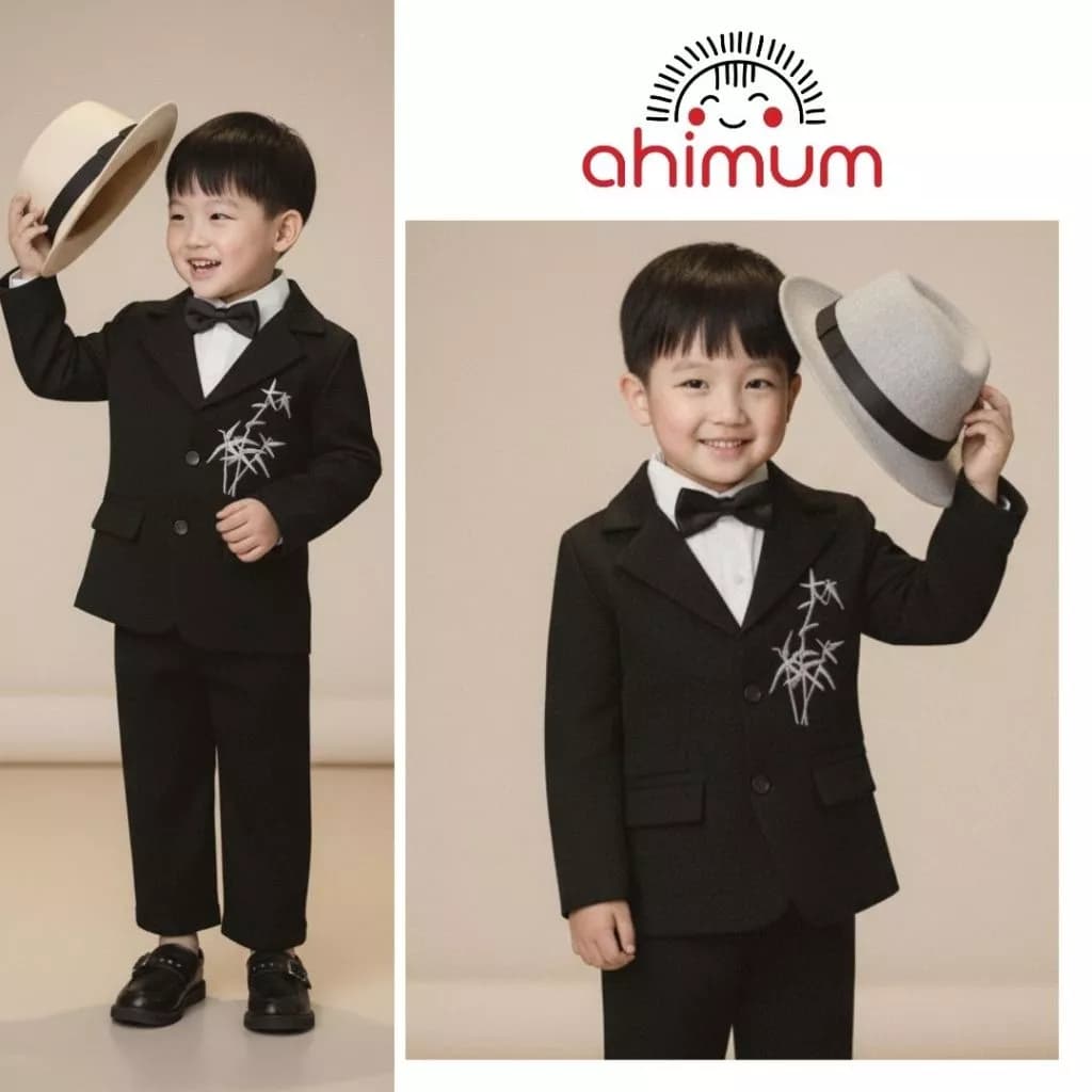 Bộ Vest Trúc Phong – Set Vest Trẻ Em May Đo Thiết Kế Cao Cấp