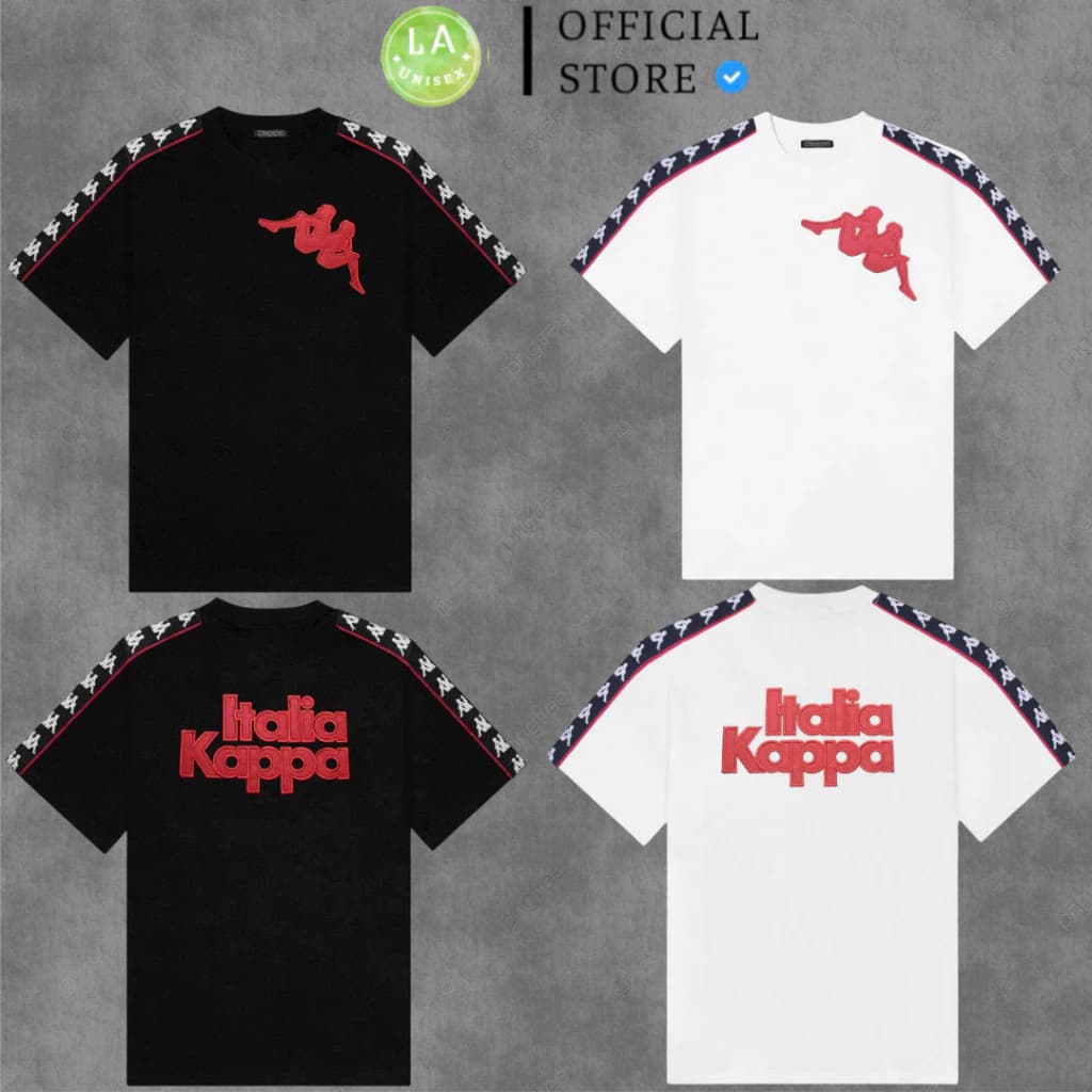 Áo Thun Unisex Káp Pa Jet Thêu Logo Dệt Line Tay Siêu Đẹp Vải Cotton 2 Chiều Dày DặnĐầy Đủ Tag Mạc