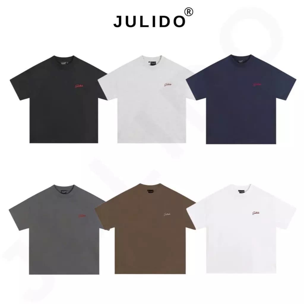 Áo phông trơn cotton Nam logo thêu chất Cotton  , chuẩn form, trẻ trung, thanh lịch