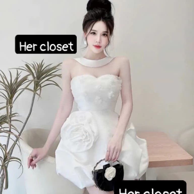 [HÀNG LOẠI 1] Váy cup đính hoa kèm khăn dáng ngắn đầm cup đính hoa kèm khăn dáng ngắn đầm ngắn vay ngẵn sang chảnh să...