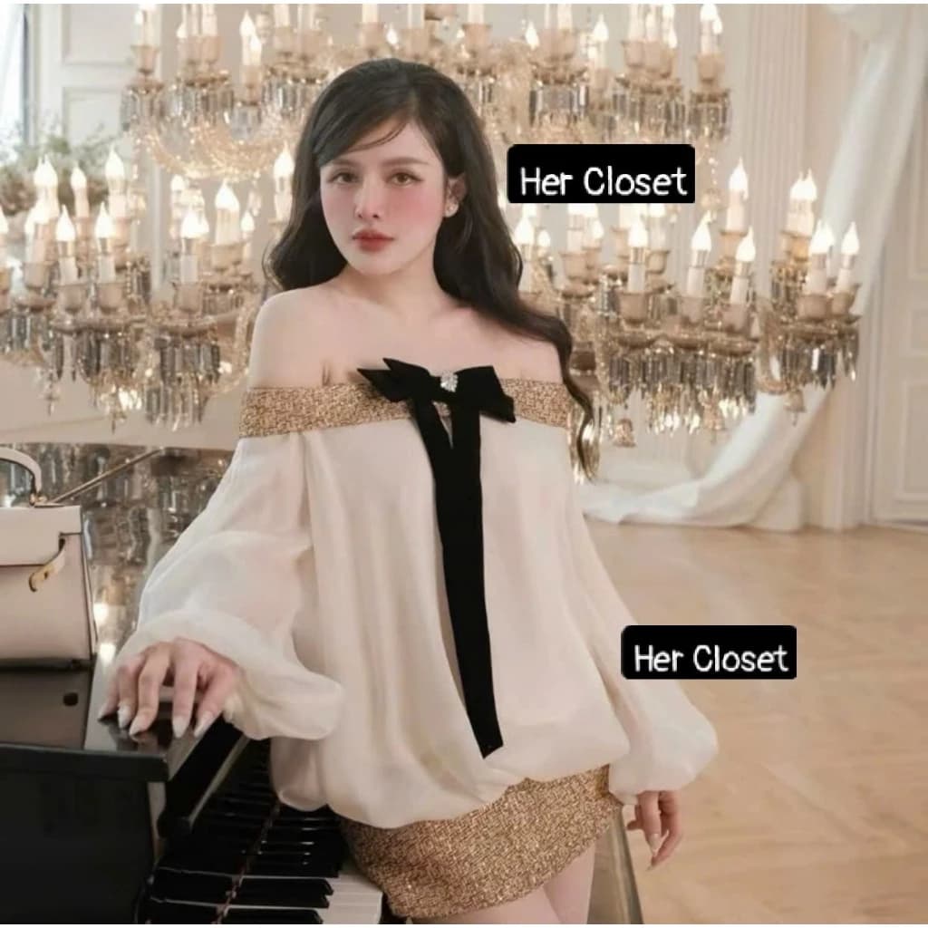 [VÁY THIẾT KÊ] Sét váy babydoll tay phồng dáng ngắn đầm babydoll tay phồng dáng ngắn váy ngắn đầm ngắn sang chảnh, sẵ...
