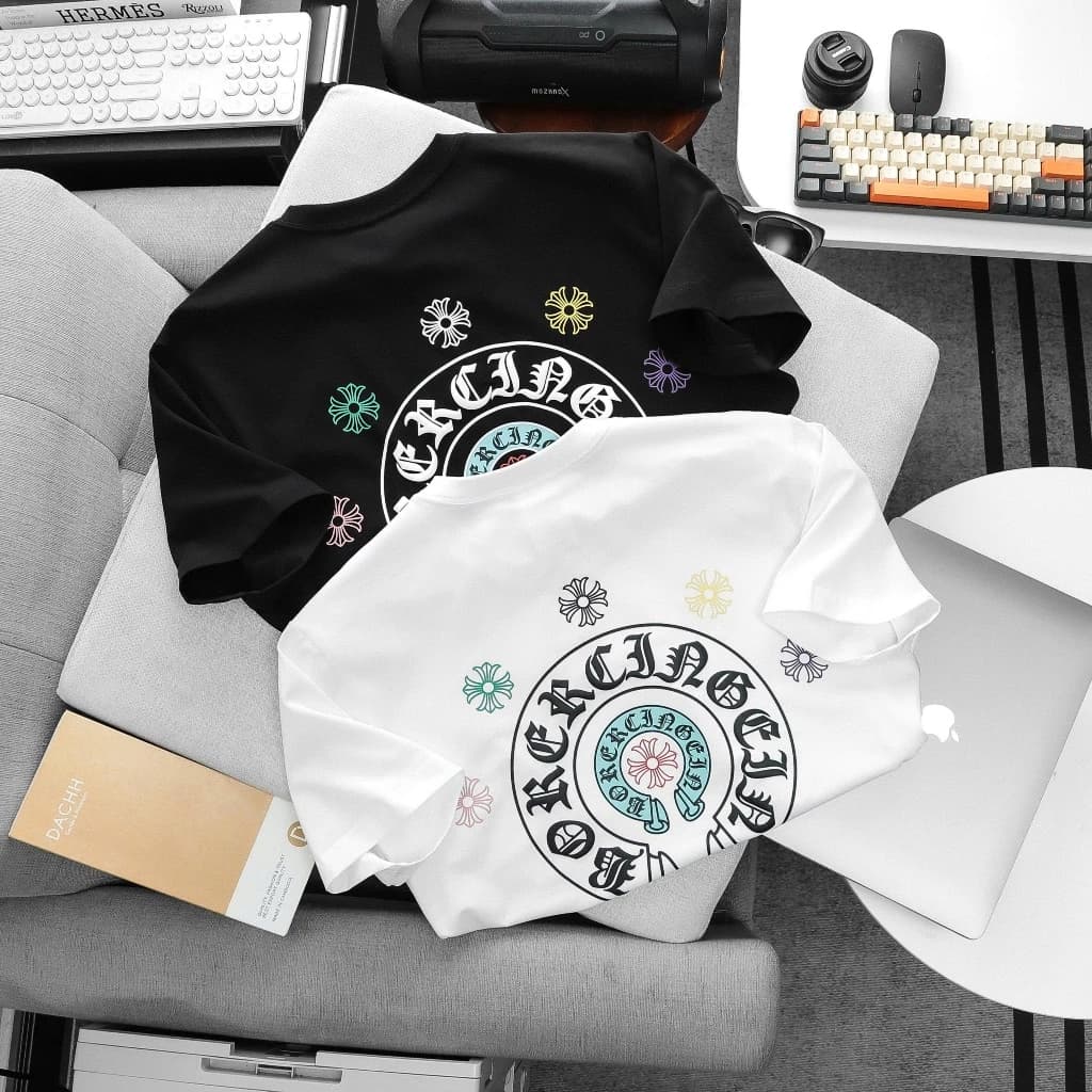Áo thun nam [ C.H.R.O.M.E H.E.A.R.T ] in graphic trẻ trung chất cotton 4 chiều form unisex - 3bros