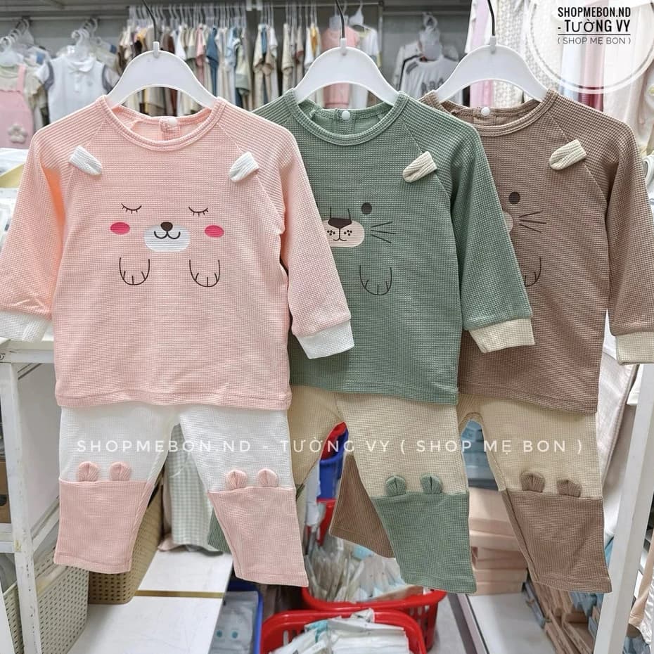 [Lullaby/Chính Hãng] Bộ dài tay Lullaby cao cấp mẫu mới cho bé trai, bé gái