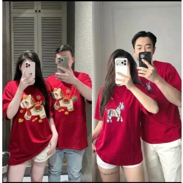 [ Mẫu Mới ] Áo thun tết Bình Ngọ năm nay mẫu hoot chất thun cotton mềm mịn thoáng mát