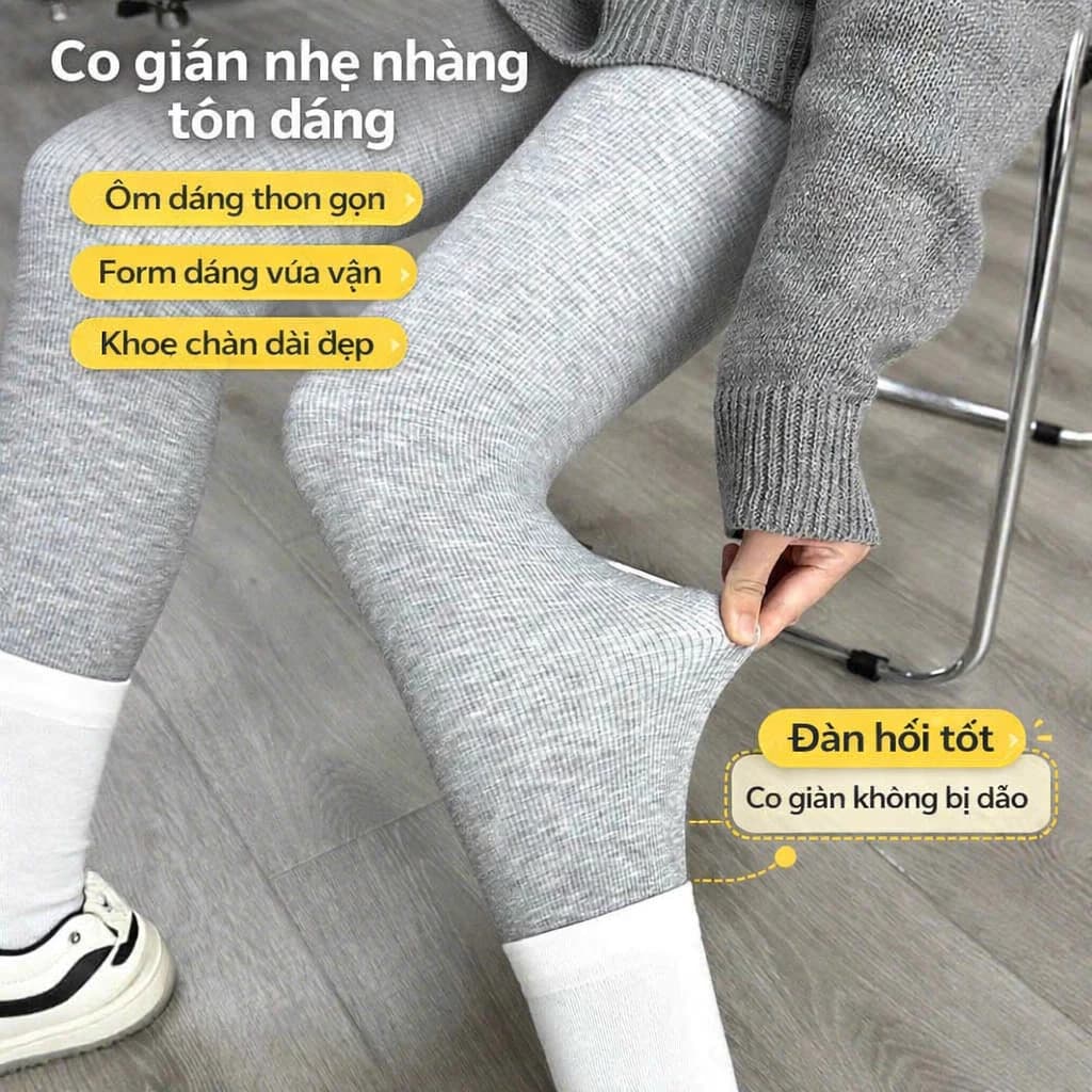 Quần tất NỈ LEN KHÔNG RÁCH nữ QT4 AK Accesstory phong cách đơn giản nhẹ nhàng mùa đông ấm áp cao cổ mềm mịn cho bạn gái