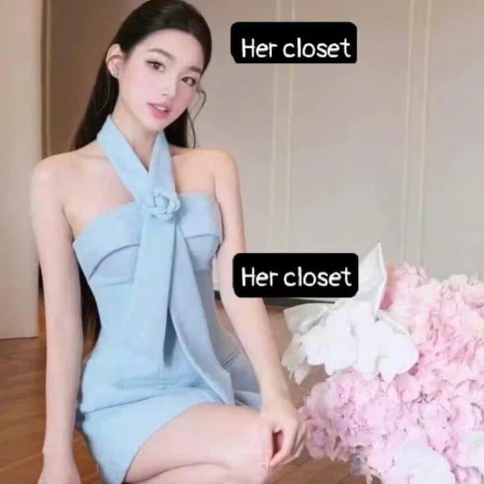 [ HÀNG LOẠI 1 ] Váy trễ vai kèm choker dáng ngắn đầm trễ vai dáng ngắn váy ngắn đầm ngắn sang chảnh đầm đi tiệc, să.....