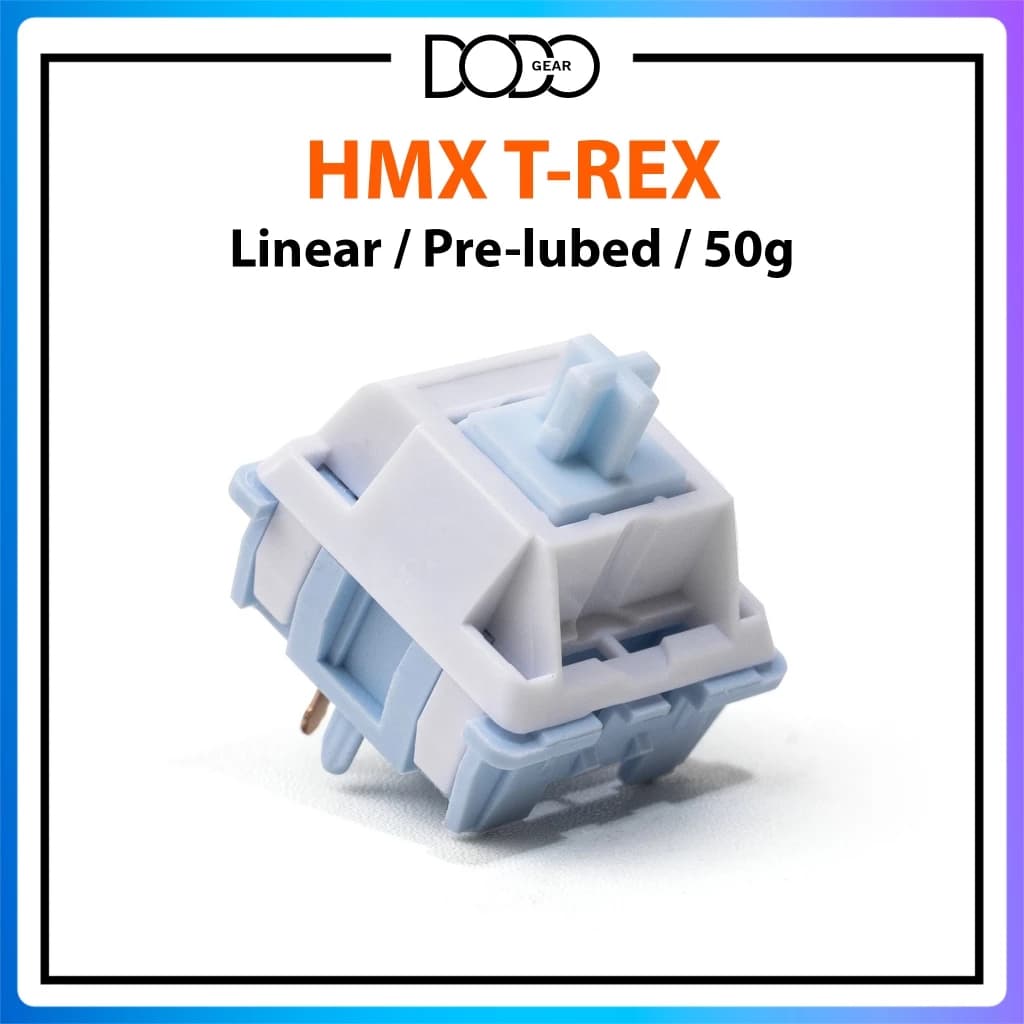Switch HMX T-Rex 5 PIN Linear 50g công tắc bàn phím Switch HMX T-Rex DoDo Gear