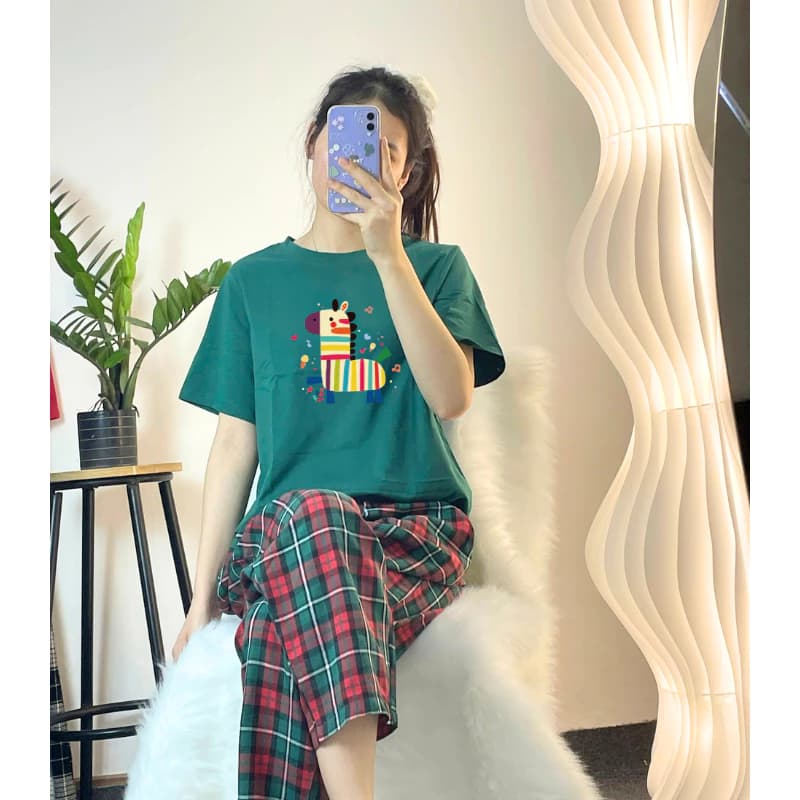 (HỎA TỐC HCM) Set đồ TẾT mặc nhóm quần caro BAGGY  ANHSTORE, Bộ mặc nhóm mặc TẾT siêu xinh