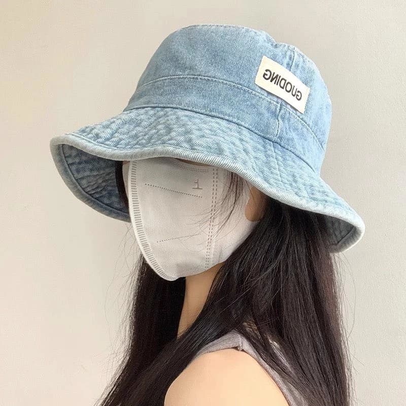 MŨ BUCKET JEAN TAG CAO CẤP SIÊU XINH