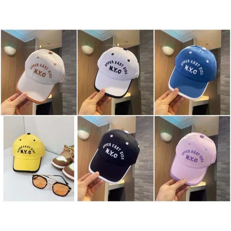 mũ lưỡi trai cho bé 2-3 tuổi, Chất vải mềm tạo cảm giác êm đầu cho bé, mẫu thêu hottrend