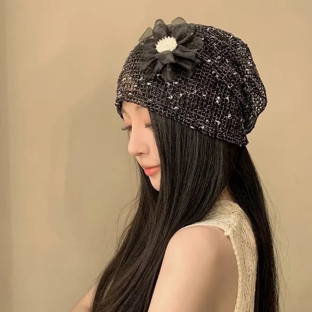 MŨ TRÙM ĐẦU REN SỢI TO CAO CẤP