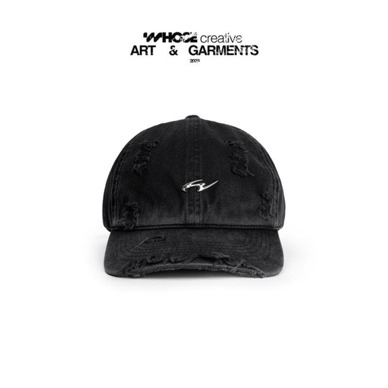 WHOSE CAP WASH METAL - Nón wash logo mạ hợp kim Whose Studio